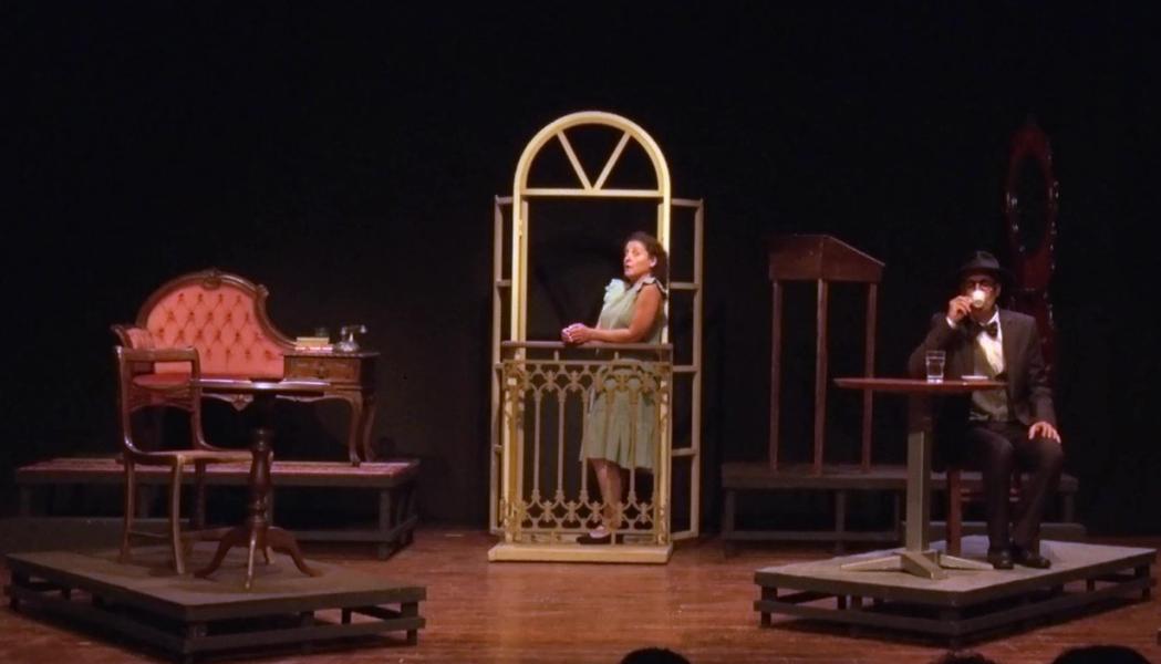 Namoro a Quatro -  Pessoa, Ophélia, Álvaro e Íbis